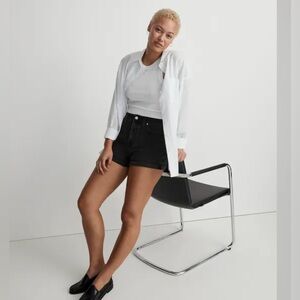 Madewell Curvy High-Rise Denim Shorts